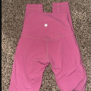 lululemon athletica Girls' Magenta/Pink Performance Leggings